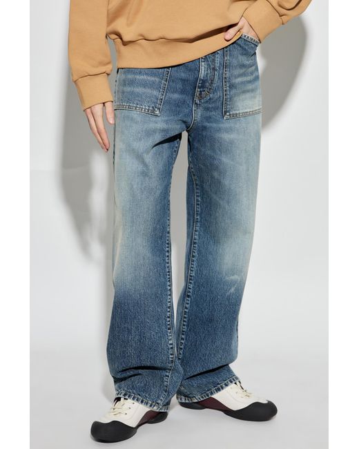 Givenchy Blue Jeans With Logo for men