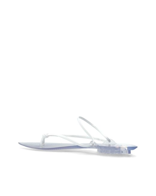Alaïa White Flip-Flops