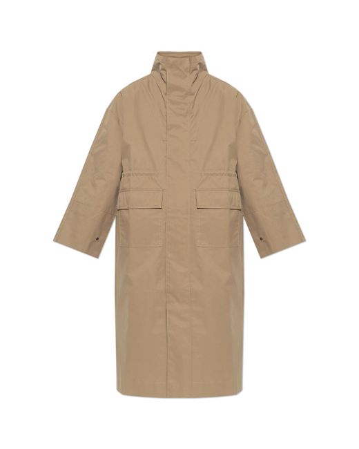 Rethinkit Studios Natural Coat With Stand-Up Collar