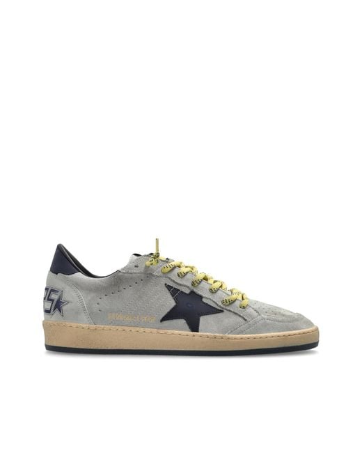 Golden Goose Deluxe Brand Gray 'Ball Star' Sports Shoes for men