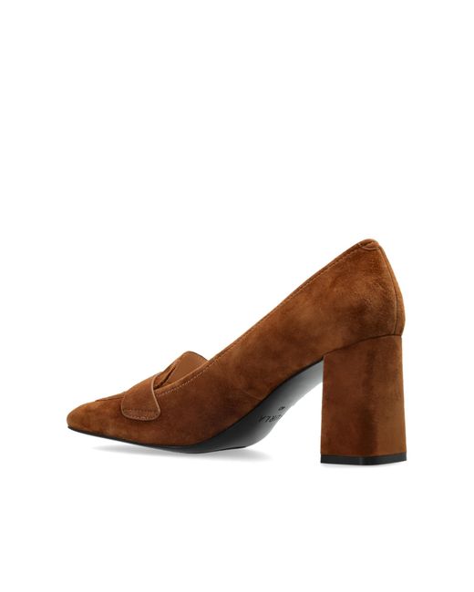 Furla Blue 'Solid' Heeled Shoes