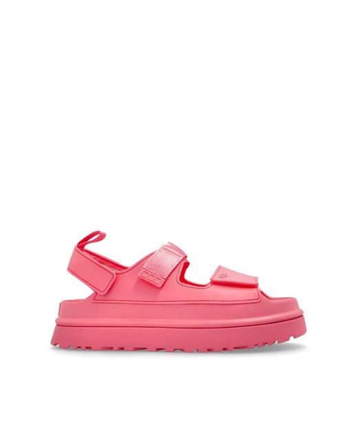 Ugg Pink Sandals W Goldenglow
