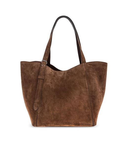 Max Mara Brown Shoulder Bag 'Archetipo'