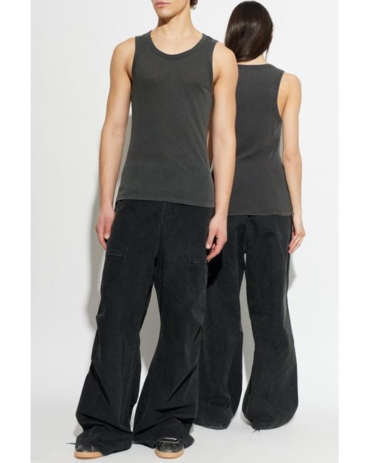 Entire studios Black Spaghetti Strap Top