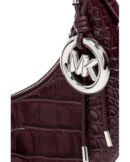 MICHAEL Michael Kors Purple Shoulder Bag "Koa"
