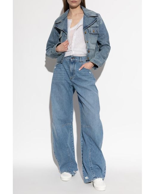 MICHAEL Michael Kors Blue Denim Jacket
