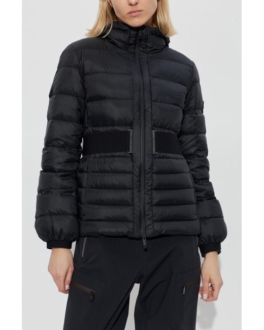 Moncler Black Magnolia Down Jacket