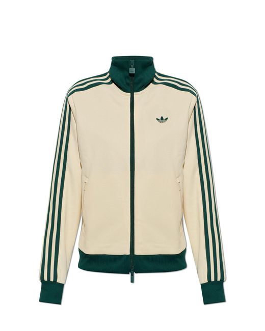 Adidas Originals Green Sweatshirt With Embroidered Logo