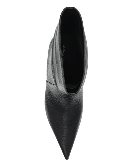 MICHAEL Michael Kors Black "heeled Ankle Boots 'dawn'",