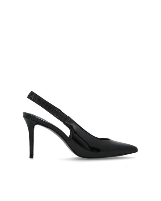 Versace Jeans Couture Black Heeled Shoes