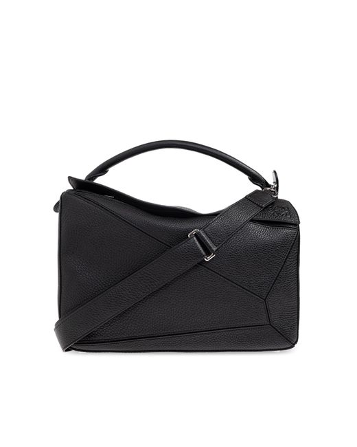 Loewe Black Handbag `puzzle Large`, for men