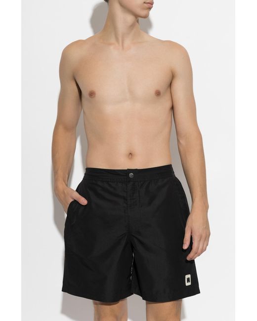 Amiri Black Swim Shorts for men
