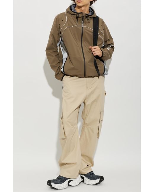 Balenciaga Natural Jacket With Logo for men