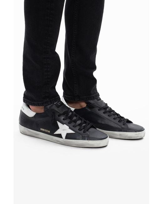 Golden Goose Deluxe Brand Black 'Superstar Classic' Sneakers for men