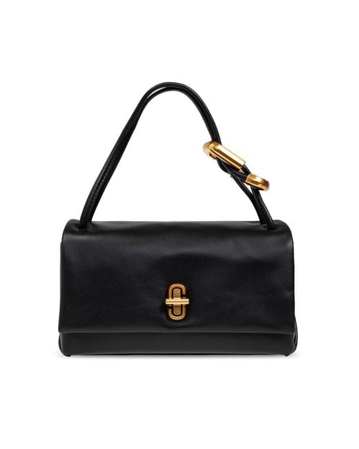 Marc Jacobs Black Leather Shoulder Bag