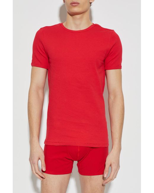 Versace Red Lingerie T-Shirt for men