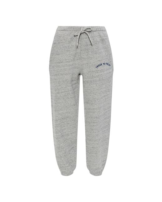 DSquared² Gray Sweatpants With Printed Logo