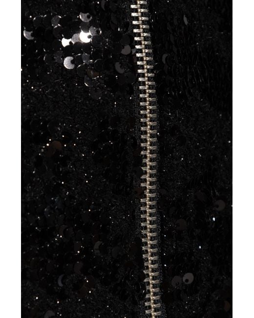 IRO Black Sequin Jacket "Omber"