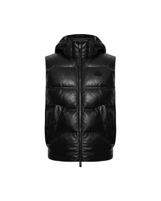 Moncler Black "Impression" Padded Vest