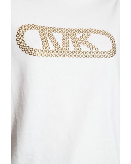 MICHAEL Michael Kors White T-Shirt With Logo