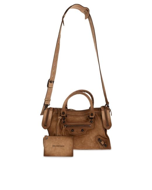 Balenciaga Brown 'Le City Small' Bag