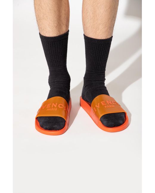givenchy slides orange