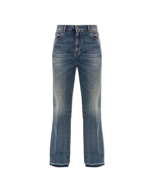 Amiri Blue Wide-Leg Jeans for men