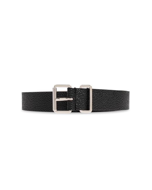 DSquared² Black Leather Belt for men