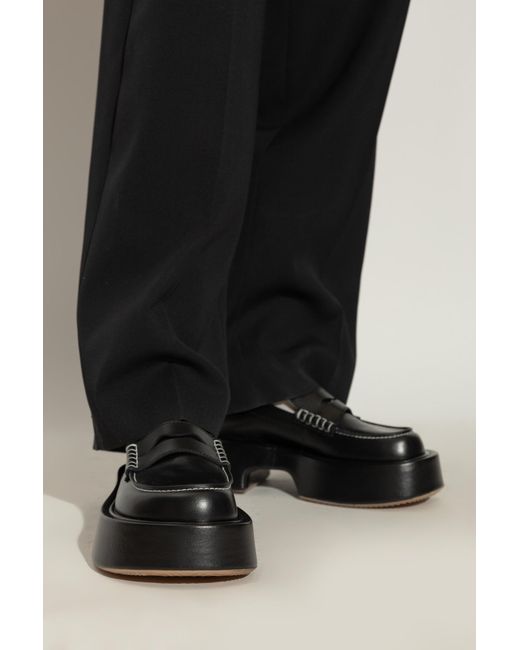J.W. Anderson Black Leather Shoes