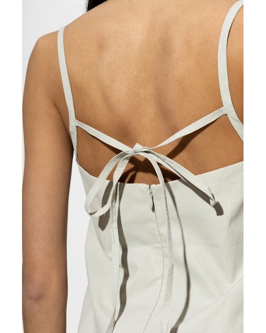 Studio Nicholson White Top 'Raddle'