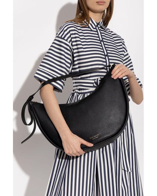 Kate Spade 'smile Large' Shoulder Bag in Black | Lyst