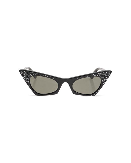 McQueen Black "Spike" Sunglasses