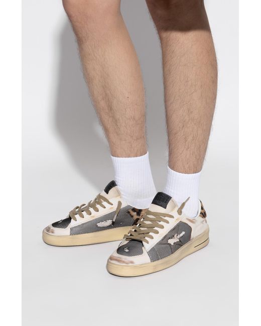 Golden Goose Deluxe Brand Natural 'Stardan Under Net Star' Sports Shoes for men