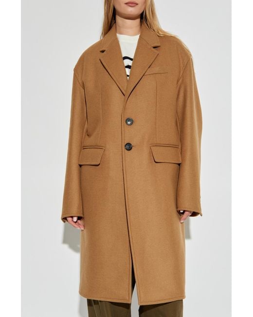 DSquared² Brown Wool Coat