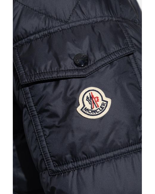 Moncler Blue Down Jacket "Najan" for men