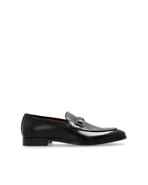 Gucci Black Shoes Of Type Loafers for men