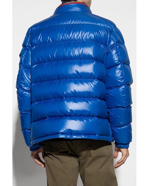 Moncler Blue Bourne Down Jacket for men