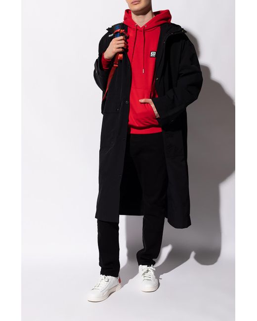 diesel long coat