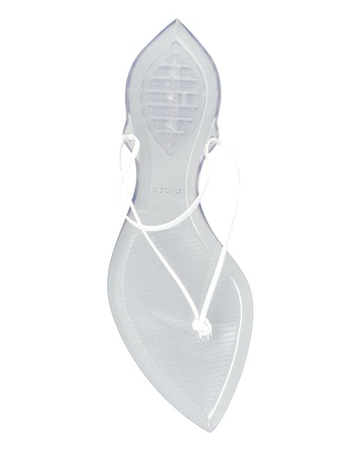 Alaïa White Flip-Flops