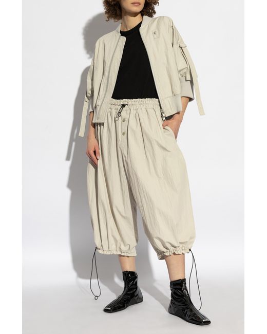 Yohji Yamamoto Natural Bomber Jacket