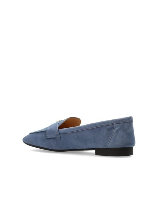COACH Blue Suede Loafers for men