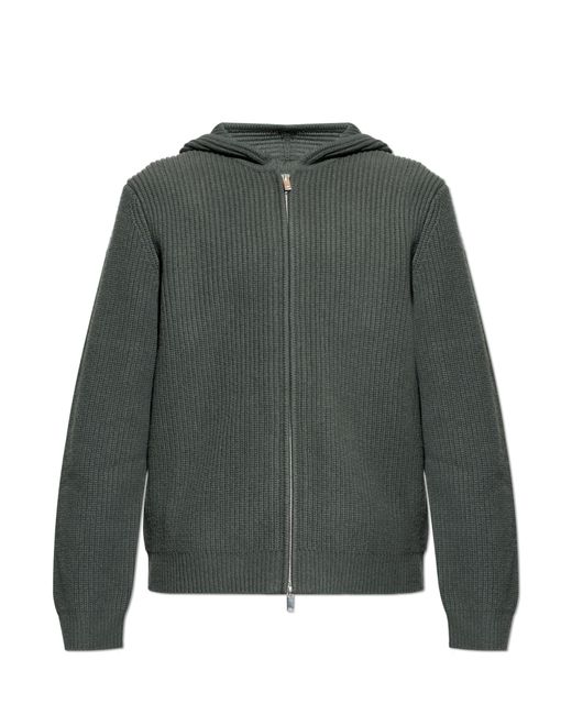 Samsøe & Samsøe Green Wool Sweatshirt 'Saisak' for men