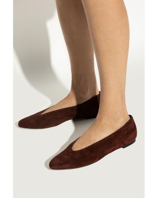 Neous Brown Ballet Flats 'Beid'