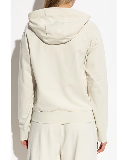EA7 Natural Sweatshirt From The Sustainability Collection