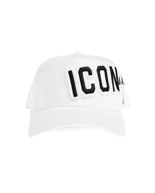 DSquared² Black Baseball Cap