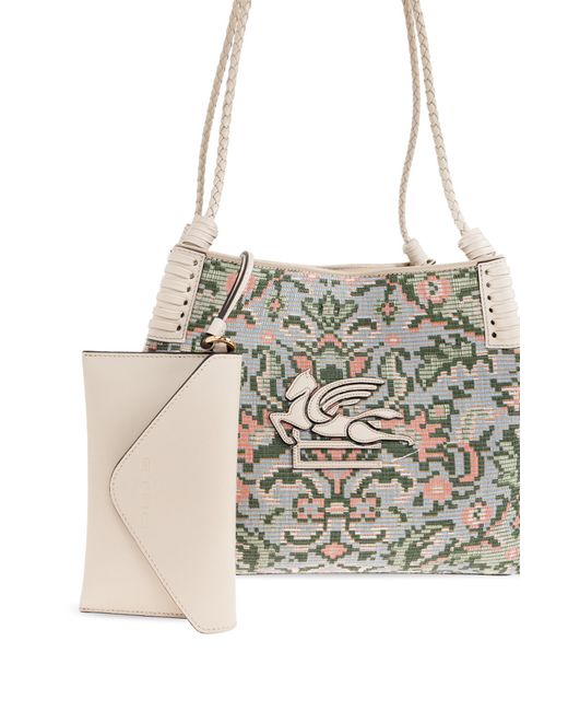 Etro Blue 'Libra Medium' Shoulder Bag