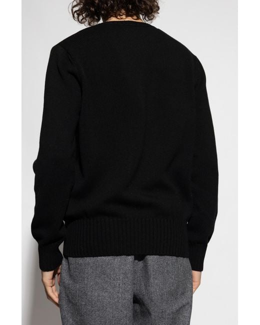 Givenchy Black Sweater With Logo for men