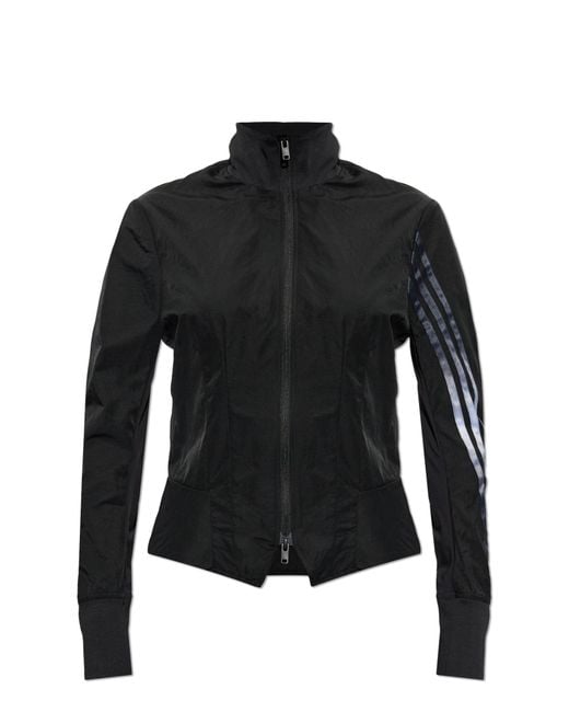Y-3 Black Jacket With Logo
