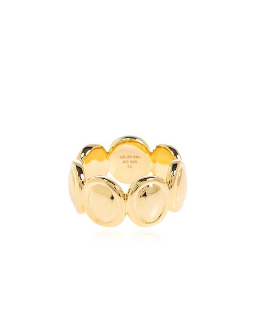 LIE STUDIO Metallic Ring "Sasha"