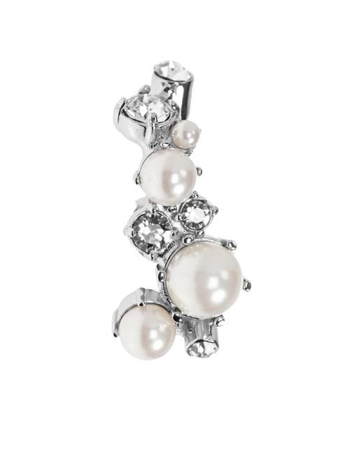 Givenchy Black Asymmetric Earrings